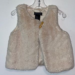 Toddler Girl Fur Vest